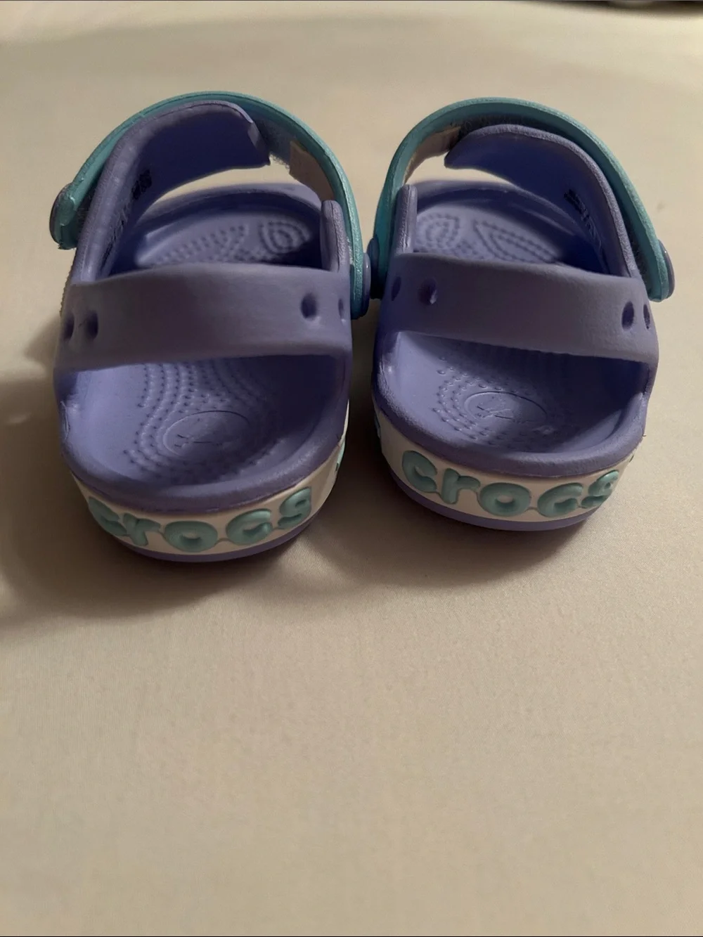 Kids Crocs Lavender & Mint